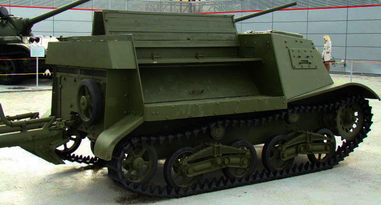 Артиллерийский тягач Т-20 «Комсомолец», музей в Верхней Пышме