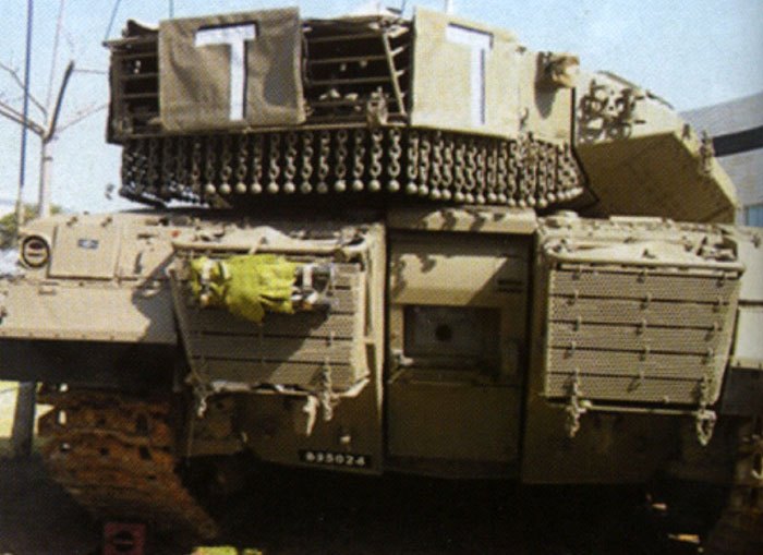 Тактическая маркировка, нанесенная на танках «Меркава» фото 3