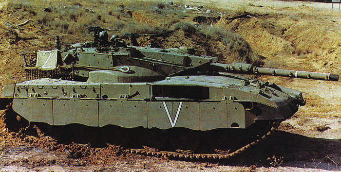 Тактическая маркировка, нанесенная на танках «Меркава» фото 4