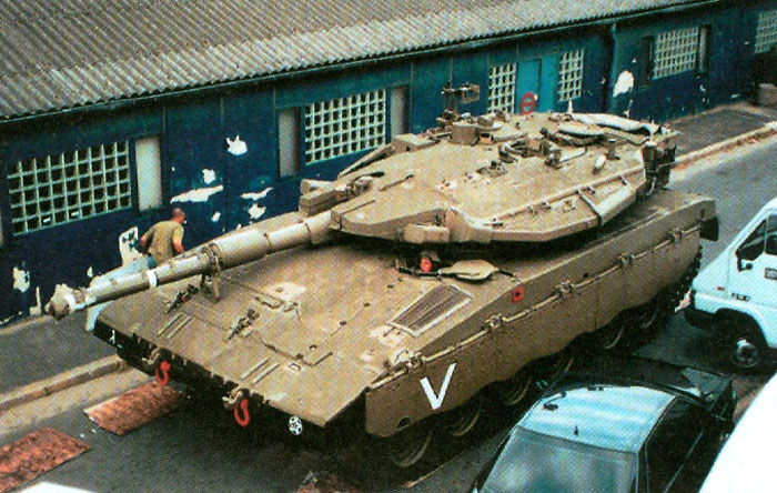 Тактическая маркировка, нанесенная на танках «Меркава» фото 6