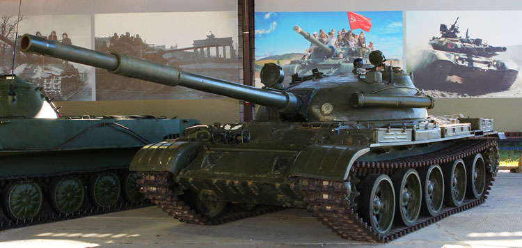 Танк Т 62 в музее