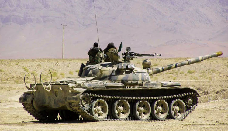 Т-62 в Афганистане (Кабул)