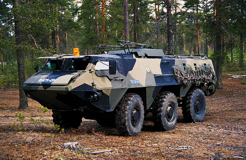 Финский бронетранспортер БТР  ХА-180 фото 2