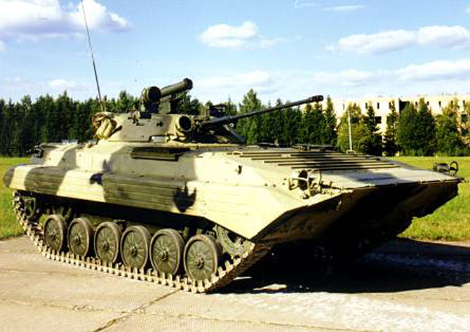 Боевая машина пехоты БМП 2 в Кубинке