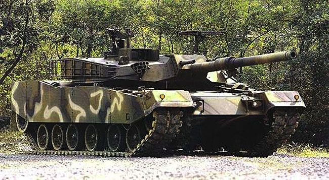 Корейский танк К1 фото 1