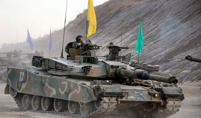 Южнокорейский танк К1 фото 2