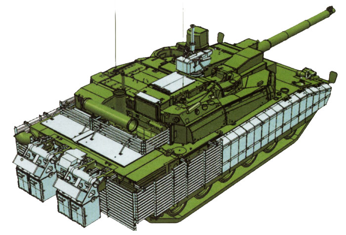 Модернизированный танк Леклерк рисунок 1