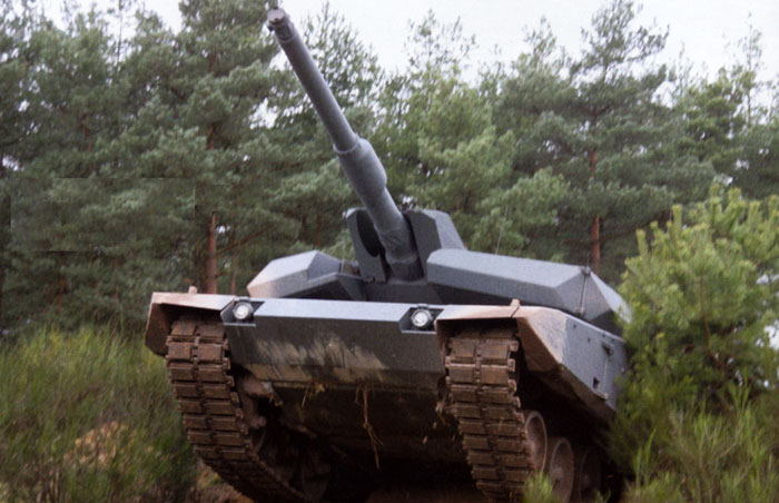 Противоминная защита танка Леопард 2 