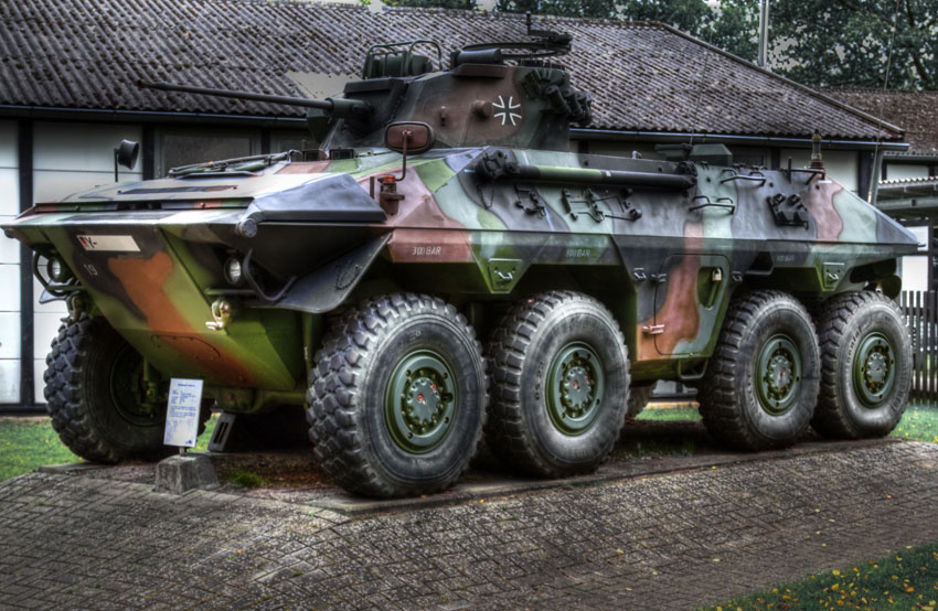  Немецкая БРДМ  Spahpanzer  "Luchs" фото 2