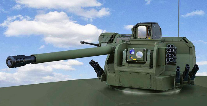 30 мм оружейный модуль для БМП Пума