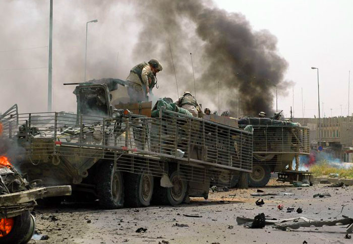  БТР Stryker в Ираке фото 1