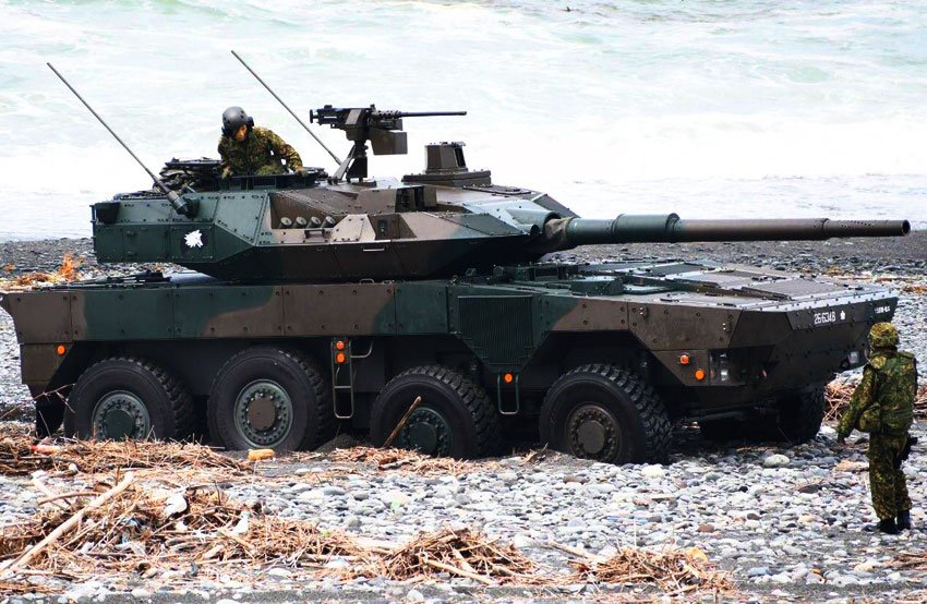 Японский тяжелый бронеавтомобиль Туре 16 Manoeuvre Combat Vehicle (MCV) фото 2
