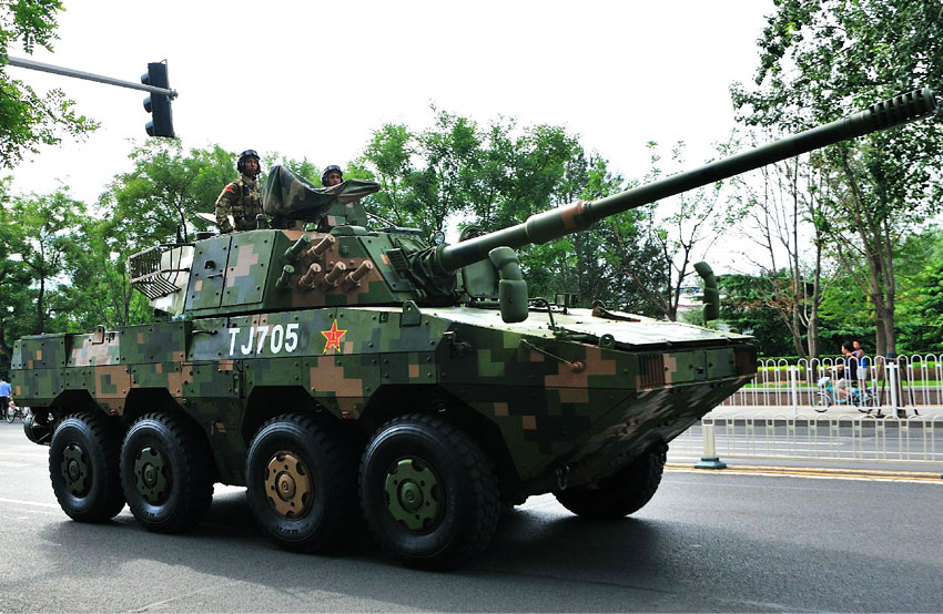 Китайская машина огневой поддержки ZTL-09 фото 1
