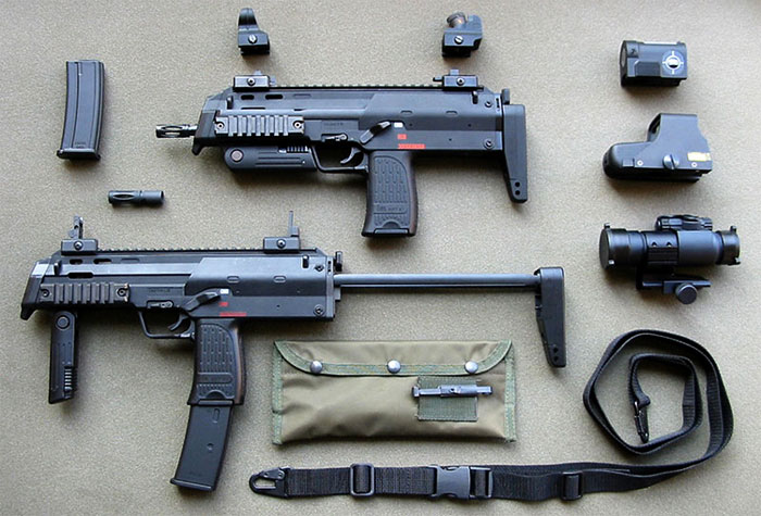 Пистолет-пулемет МР7А1 и аксессуары к нему